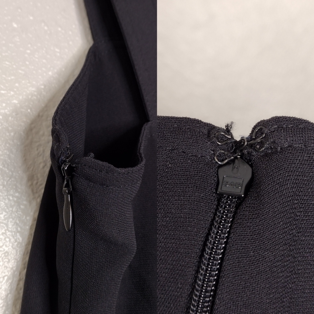 NWT Derek Lam Women's Black Dress Jumpsuit Size M - Picture 12 of 15